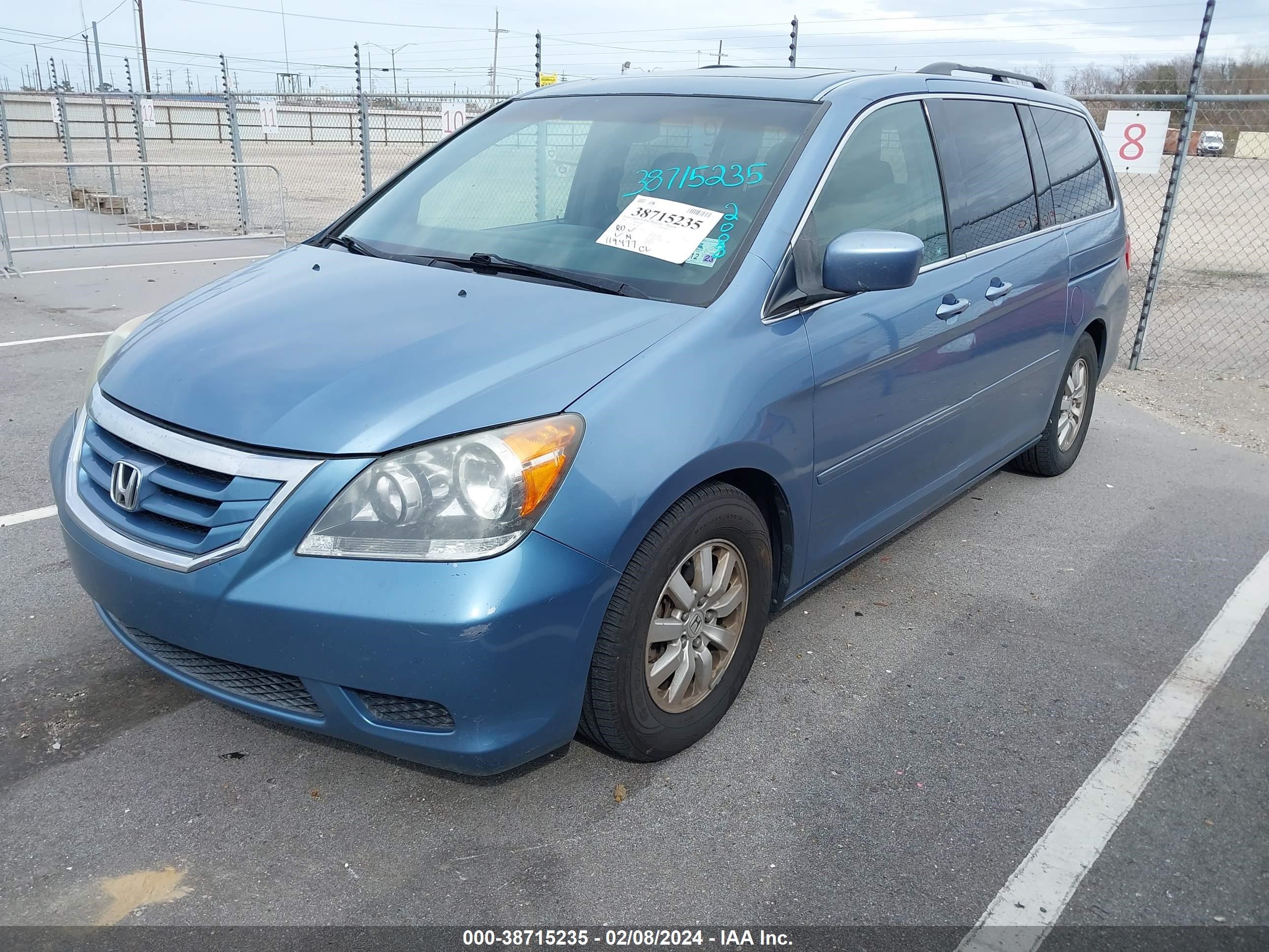 Photo 1 VIN: 5FNRL38758B059673 - HONDA ODYSSEY 