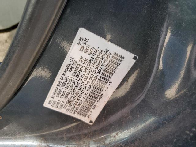 Photo 11 VIN: 5FNRL38765B115647 - HONDA ODYSSEY EX 