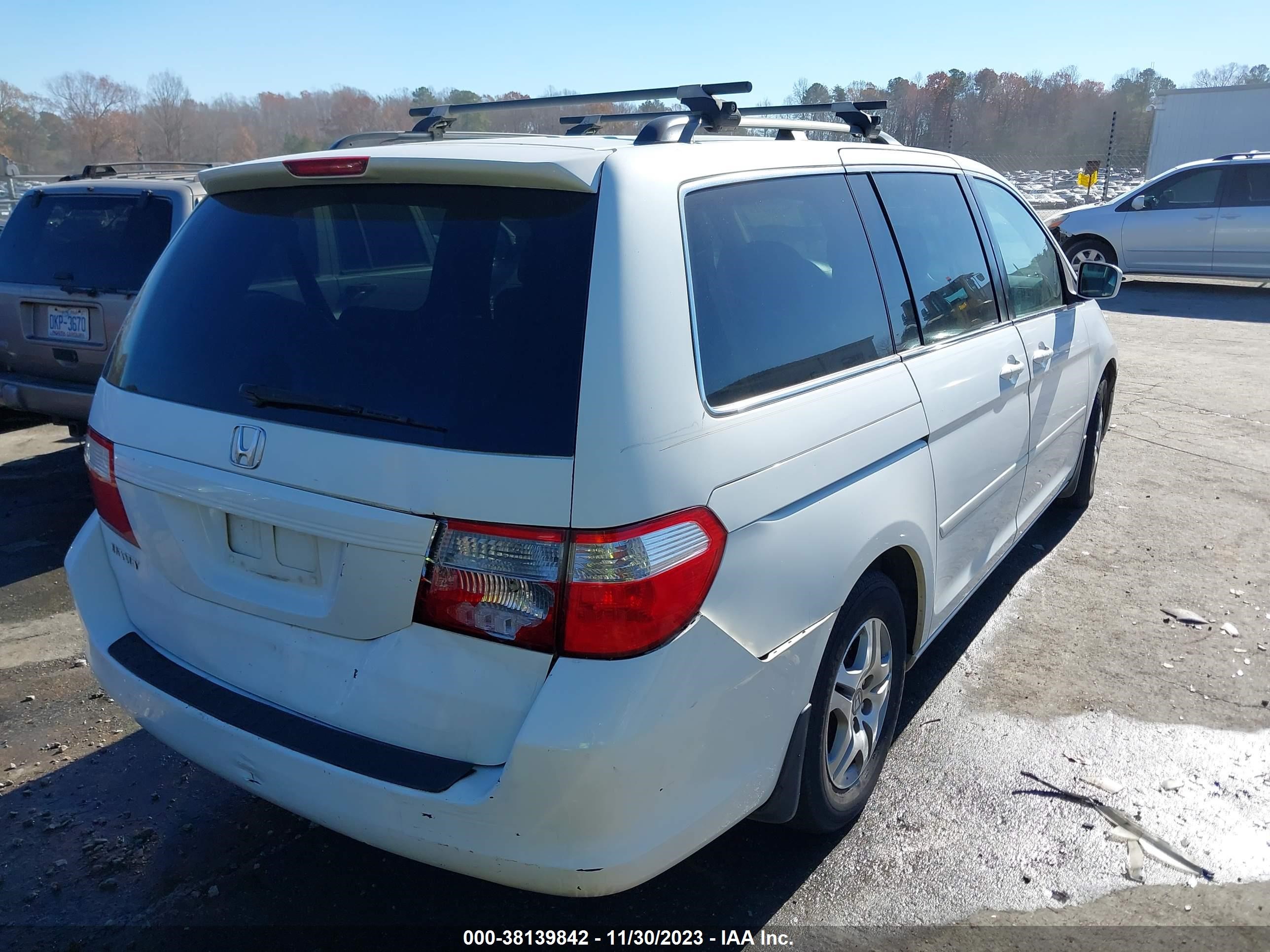 Photo 3 VIN: 5FNRL38766B431969 - HONDA ODYSSEY 