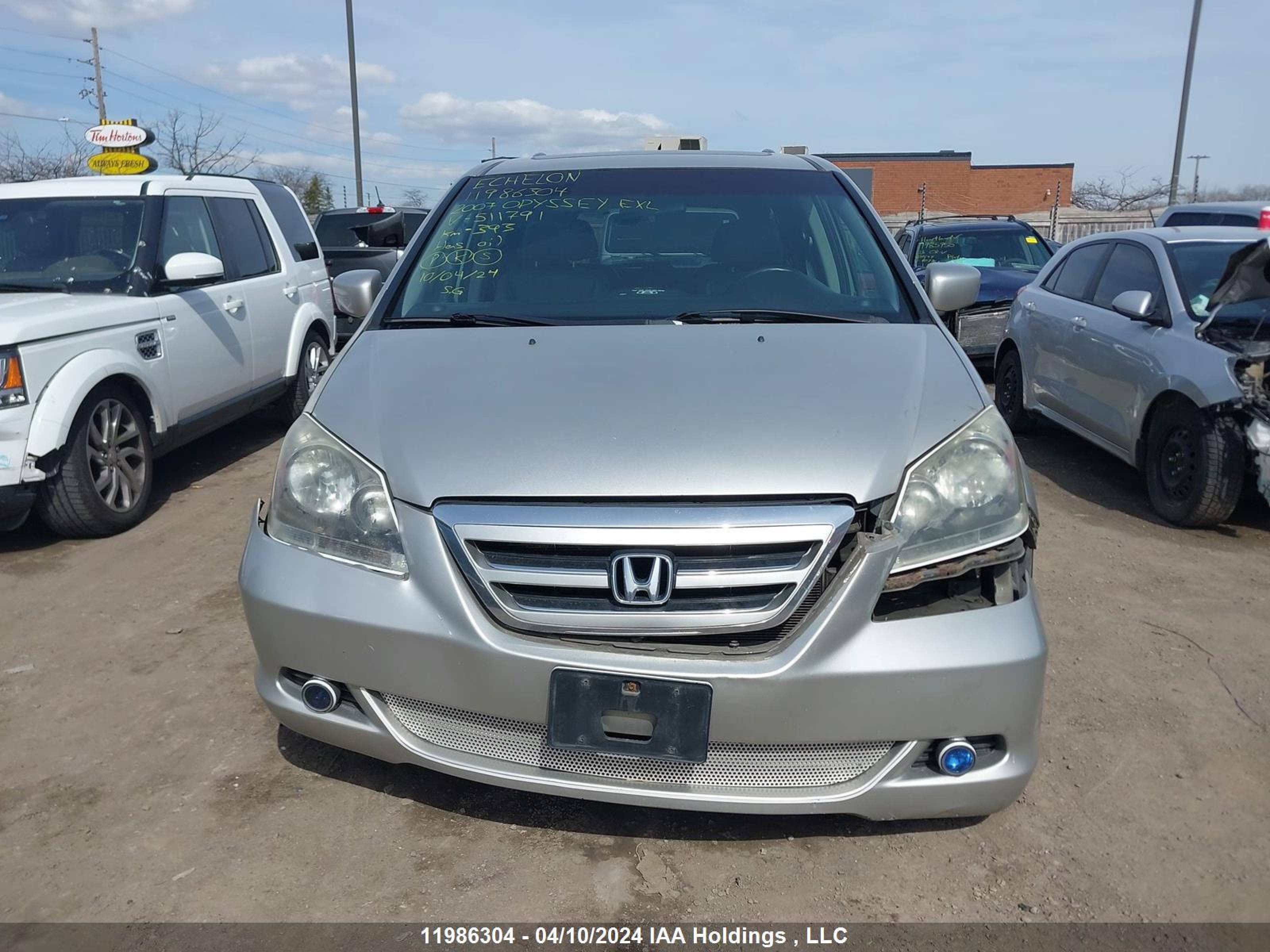 Photo 12 VIN: 5FNRL38767B511791 - HONDA ODYSSEY 