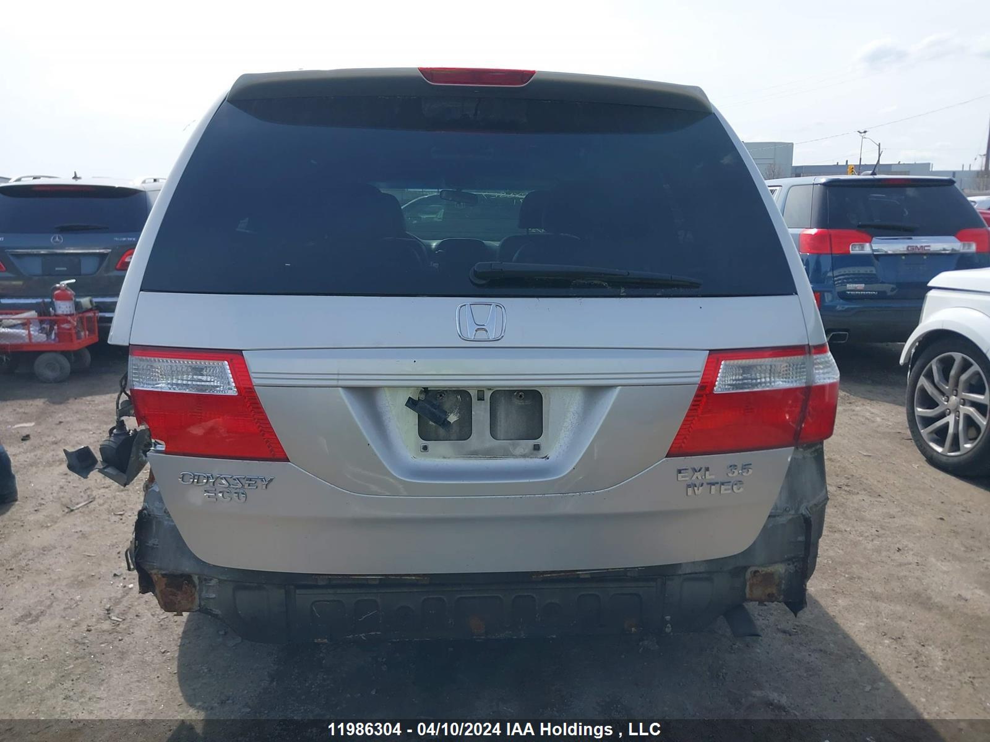 Photo 16 VIN: 5FNRL38767B511791 - HONDA ODYSSEY 