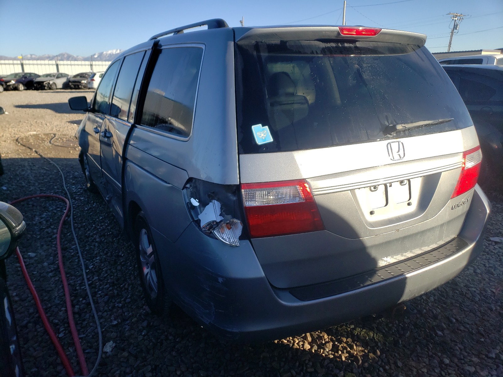 Photo 2 VIN: 5FNRL38777B075579 - HONDA ODYSSEY EX 