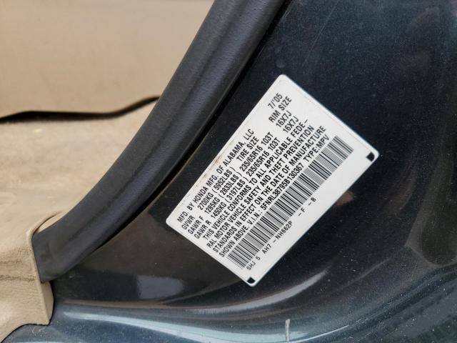 Photo 12 VIN: 5FNRL38795B130367 - HONDA ODYSSEY EX 