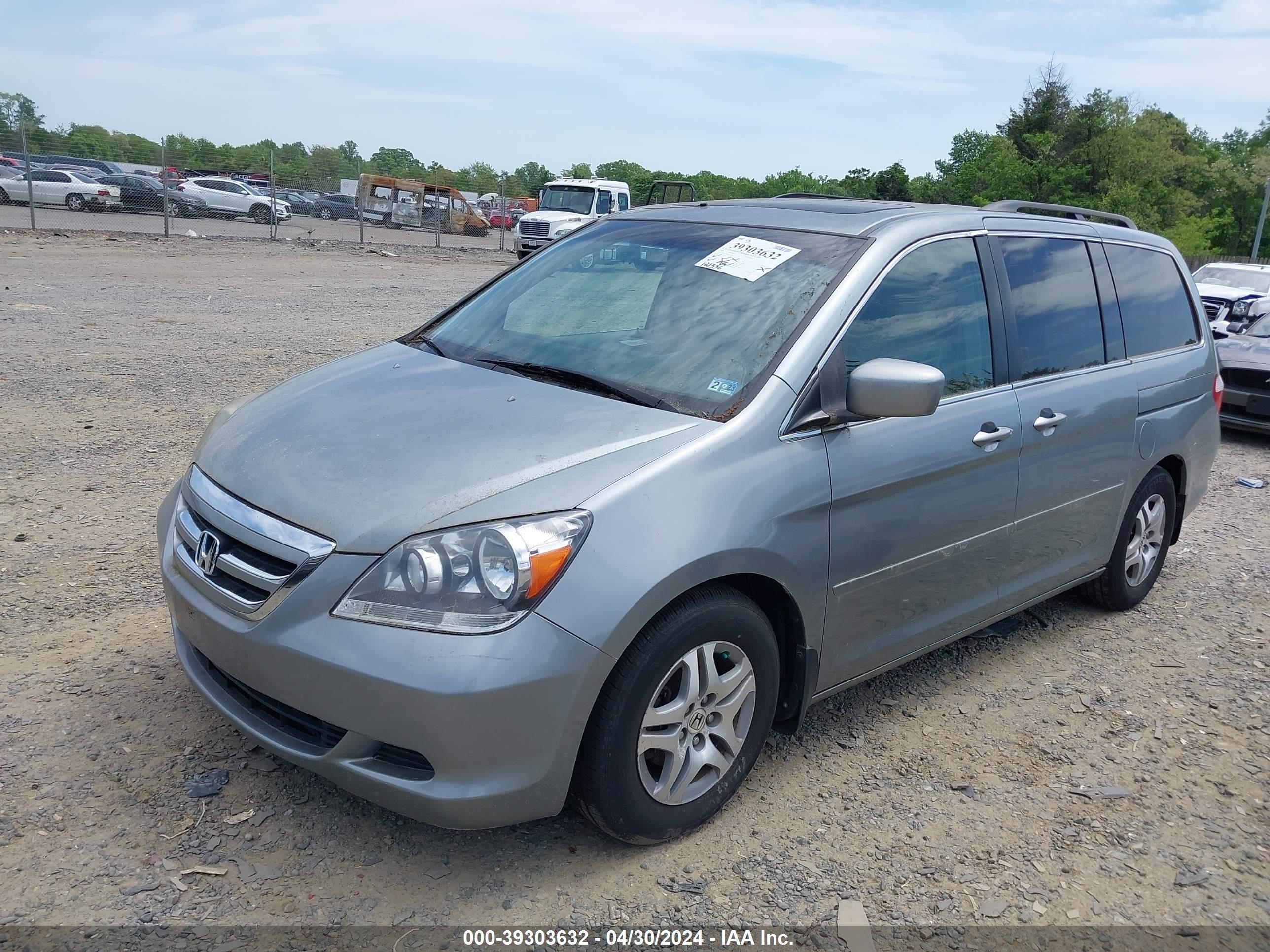 Photo 1 VIN: 5FNRL38796B123548 - HONDA ODYSSEY 