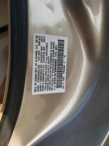 Photo 12 VIN: 5FNRL38796B460883 - HONDA ODYSSEY EX 