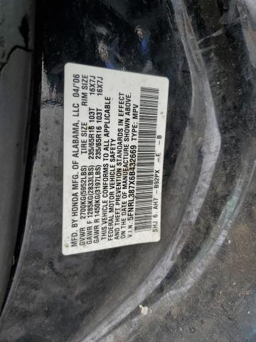 Photo 12 VIN: 5FNRL387X6B432669 - HONDA ODYSSEY EX 