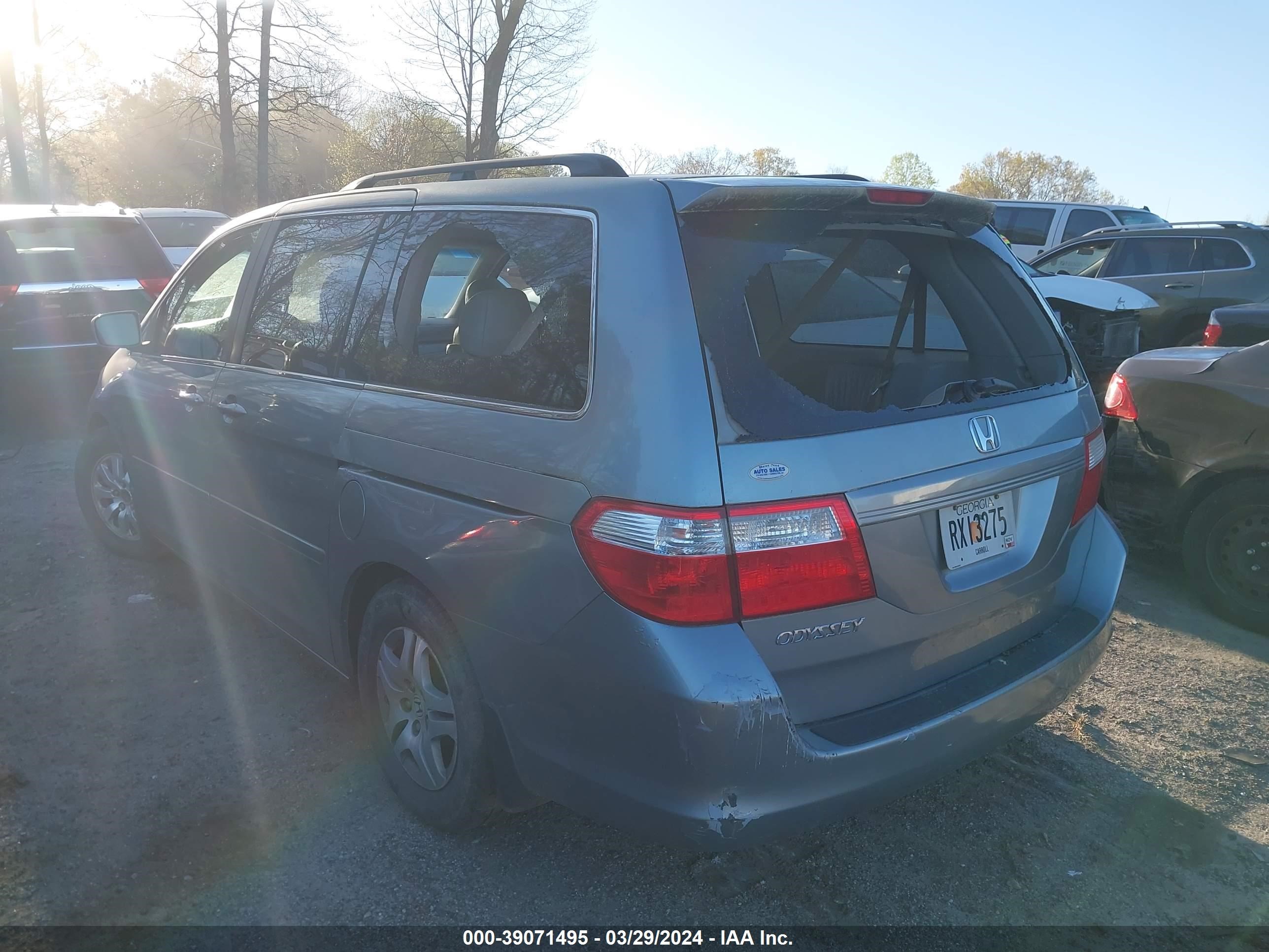 Photo 5 VIN: 5FNRL387X7B004005 - HONDA ODYSSEY 