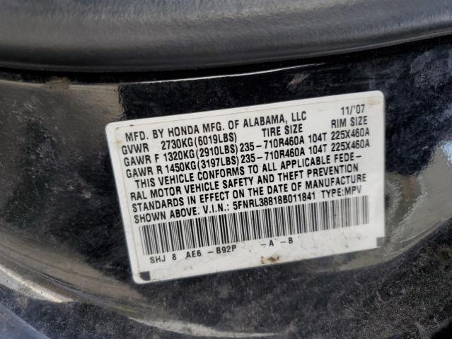 Photo 13 VIN: 5FNRL38818B011841 - HONDA ODYSSEY 