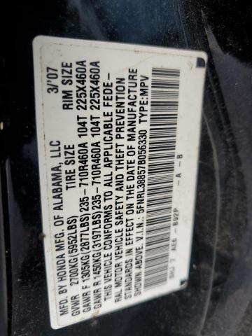 Photo 11 VIN: 5FNRL38857B056330 - HONDA ODYSSEY TO 