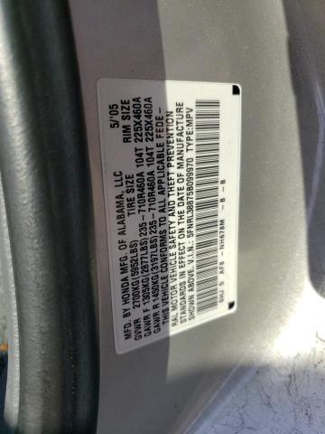 Photo 11 VIN: 5FNRL38875B099970 - HONDA ODYSSEY TO 