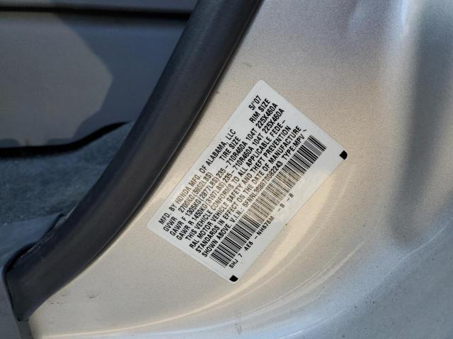 Photo 12 VIN: 5FNRL38887B082243 - HONDA ODYSSEY TO 