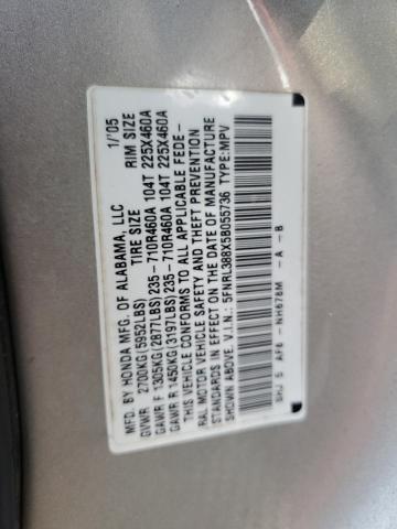 Photo 12 VIN: 5FNRL388X5B055736 - HONDA ODYSSEY TO 