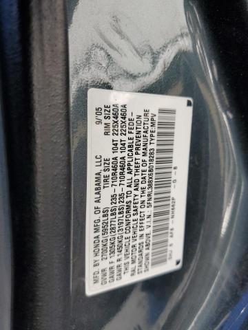 Photo 12 VIN: 5FNRL388X6B018283 - HONDA ODYSSEY 