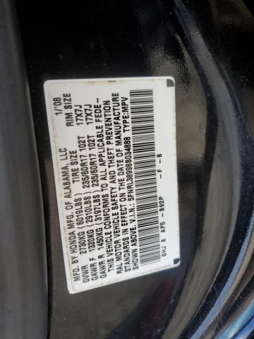 Photo 12 VIN: 5FNRL38998B034888 - HONDA ODYSSEY TO 