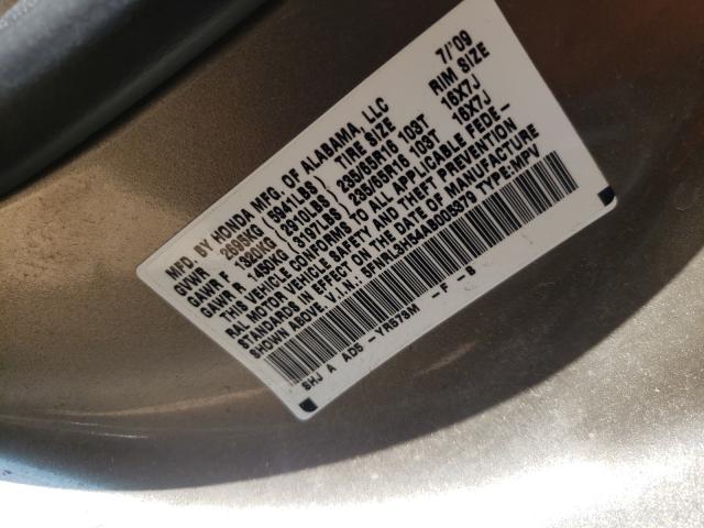 Photo 9 VIN: 5FNRL3H54AB005379 - HONDA ODYSSEY EX 