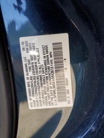 Photo 12 VIN: 5FNRL3H5XAB012613 - HONDA ODYSSEY 