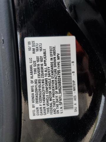 Photo 12 VIN: 5FNRL3H62AB024795 - HONDA ODYSSEY EX 