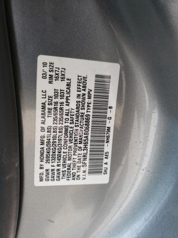 Photo 12 VIN: 5FNRL3H65AB068869 - HONDA ODYSSEY EX 