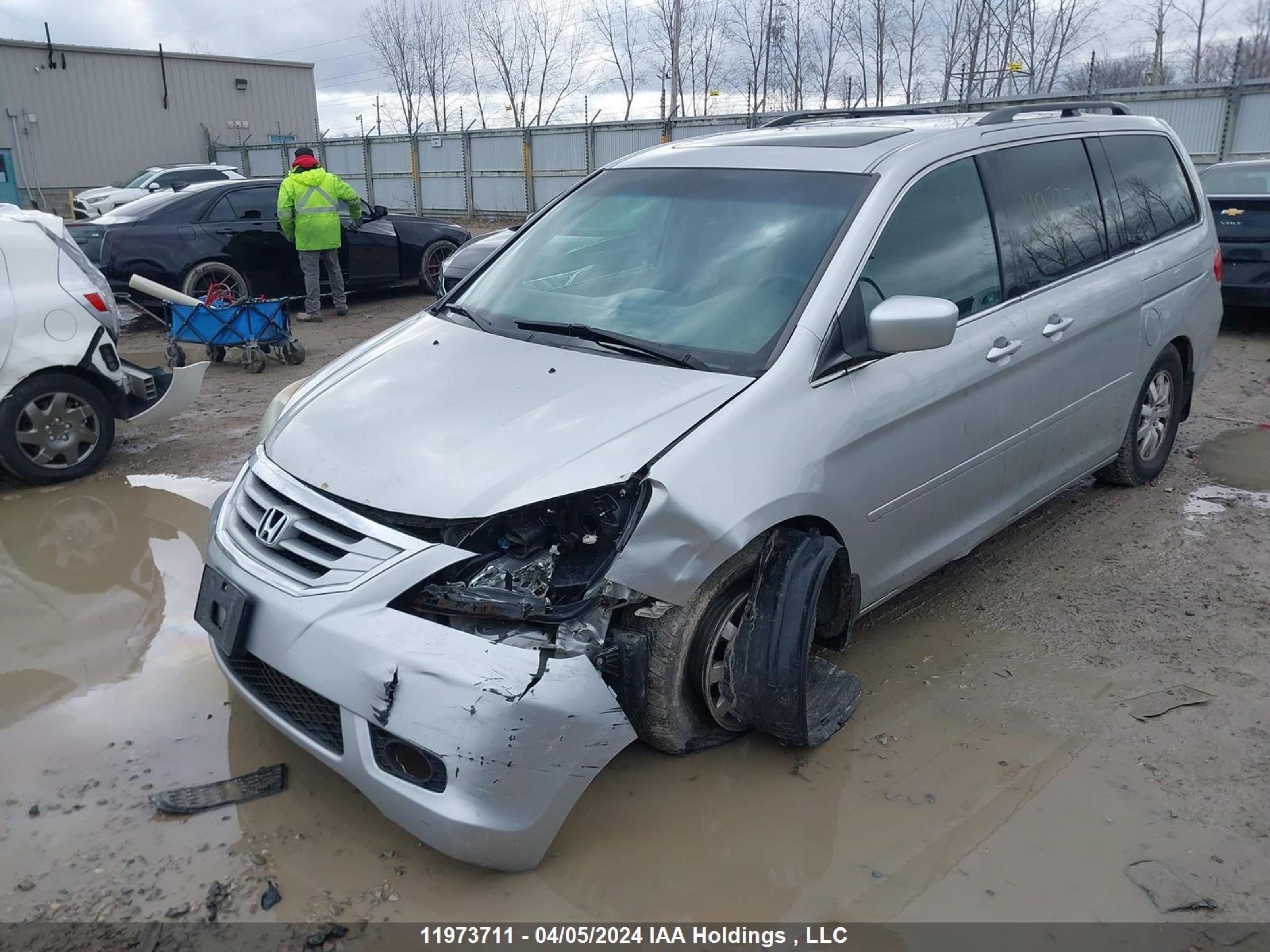 Photo 5 VIN: 5FNRL3H65AB502384 - HONDA ODYSSEY 