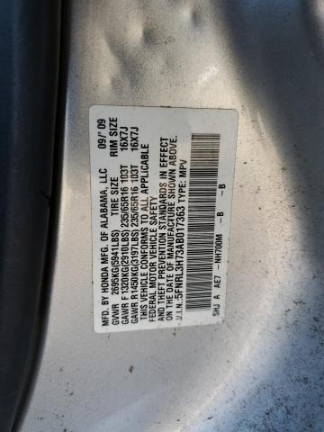 Photo 12 VIN: 5FNRL3H73AB017363 - HONDA ODYSSEY EX 