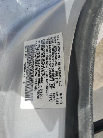 Photo 13 VIN: 5FNRL3H75AB099662 - HONDA ODYSSEY EX 