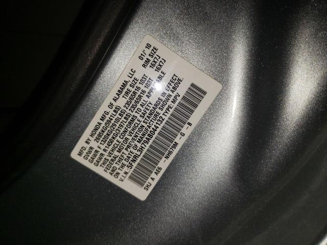 Photo 9 VIN: 5FNRL3H79AB044132 - HONDA ODYSSEY EX 