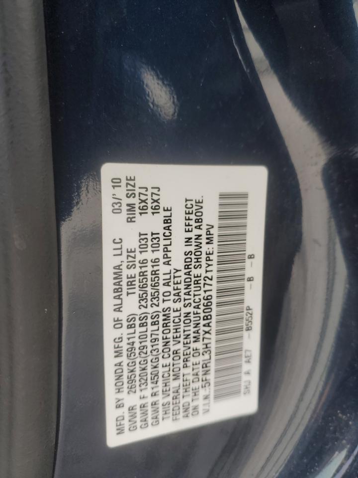 Photo 13 VIN: 5FNRL3H7XAB066172 - HONDA ODYSSEY 