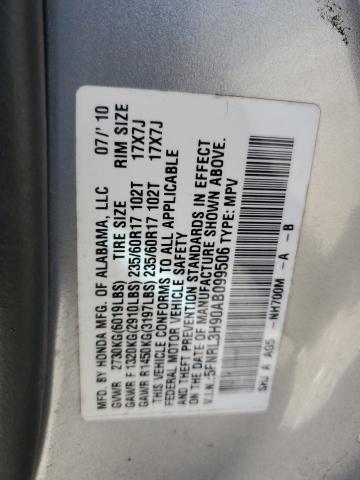 Photo 12 VIN: 5FNRL3H90AB099506 - HONDA ODYSSEY TO 