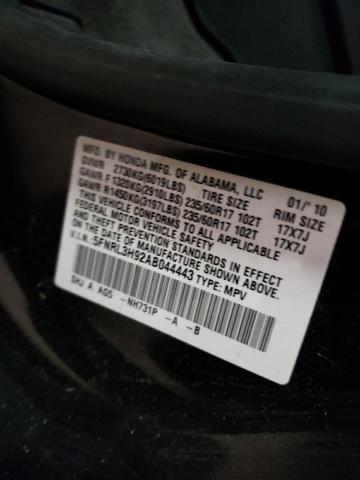 Photo 11 VIN: 5FNRL3H92AB044443 - HONDA ODYSSEY 