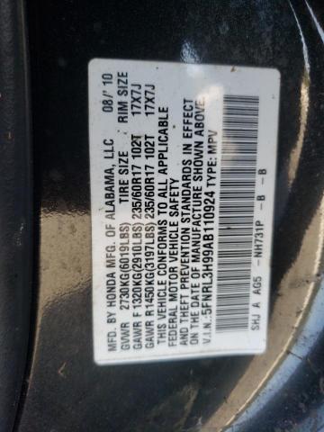 Photo 13 VIN: 5FNRL3H99AB110924 - HONDA ODYSSEY TO 