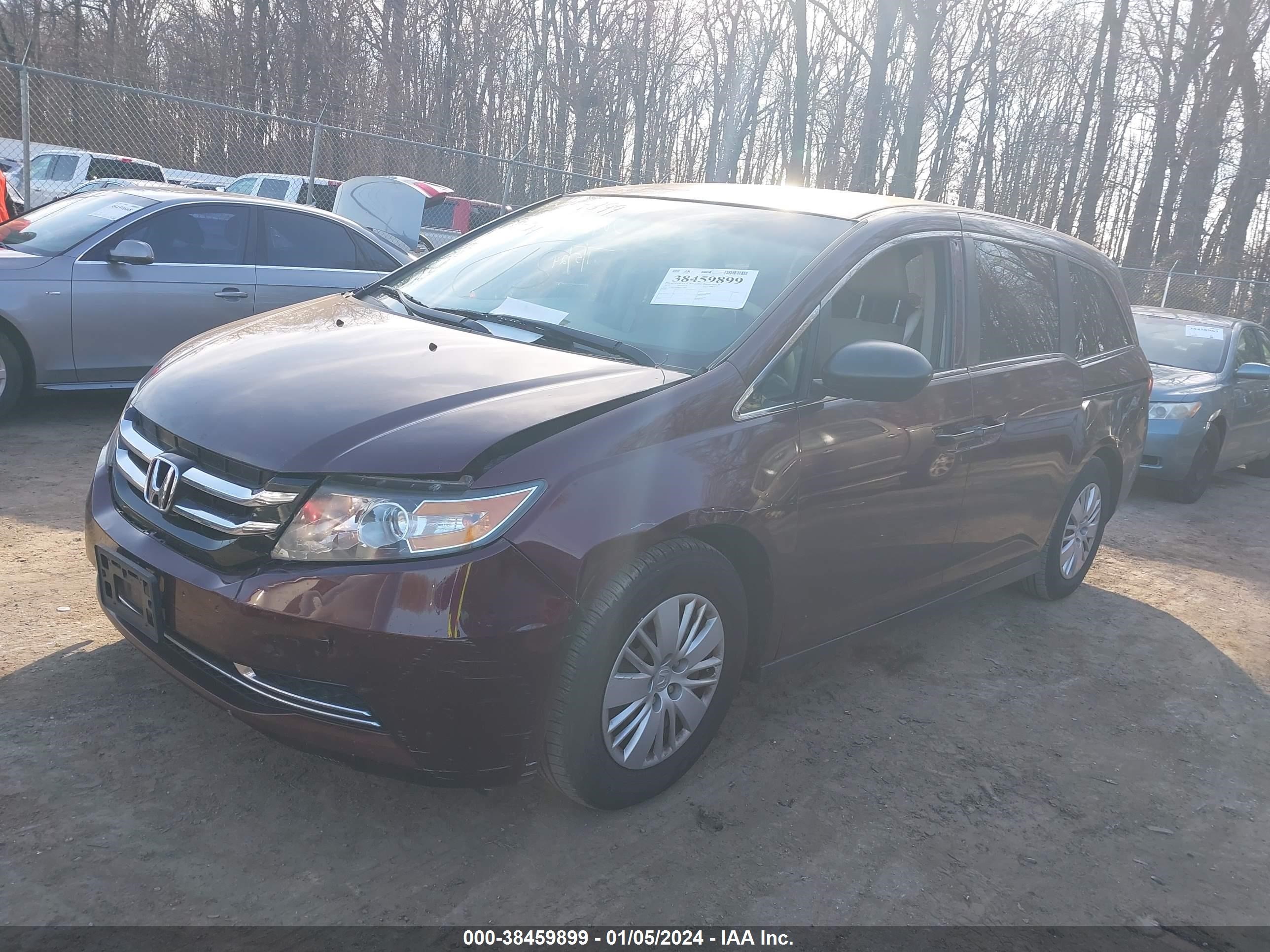 Photo 1 VIN: 5FNRL5H20EB111805 - HONDA ODYSSEY 