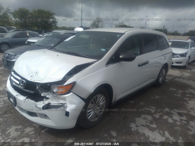 Photo 1 VIN: 5FNRL5H20EB136879 - HONDA ODYSSEY 