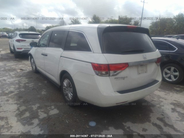 Photo 2 VIN: 5FNRL5H20EB136879 - HONDA ODYSSEY 