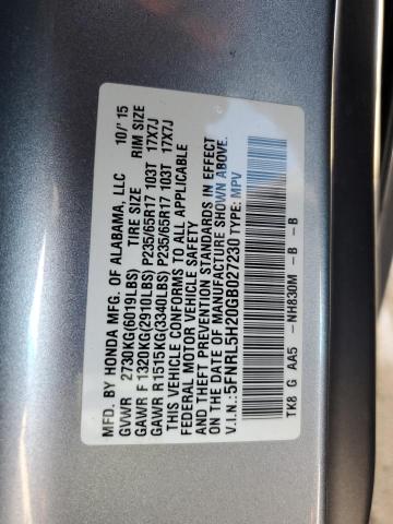 Photo 12 VIN: 5FNRL5H20GB027230 - HONDA ODYSSEY LX 