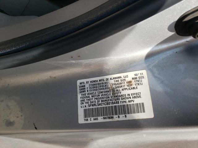 Photo 9 VIN: 5FNRL5H21CB018448 - HONDA ODYSSEY LX 