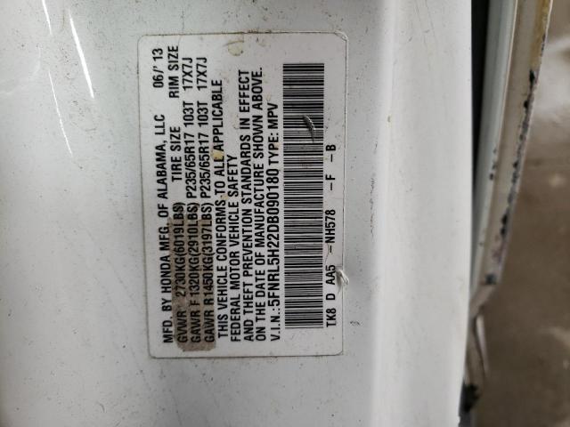 Photo 11 VIN: 5FNRL5H22DB090180 - HONDA ODYSSEY LX 