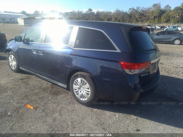 Photo 2 VIN: 5FNRL5H22EB121963 - HONDA ODYSSEY 