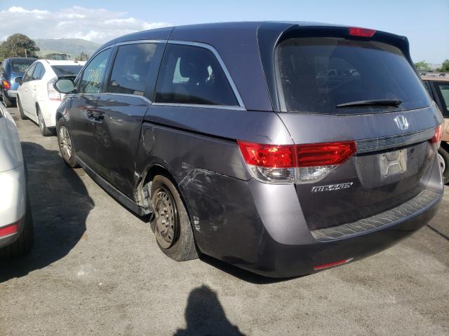 Photo 2 VIN: 5FNRL5H22FB093468 - HONDA ODYSSEY LX 