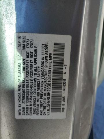 Photo 12 VIN: 5FNRL5H22GB103465 - HONDA ODYSSEY LX 