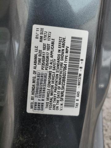 Photo 12 VIN: 5FNRL5H23BB037064 - HONDA ODYSSEY LX 