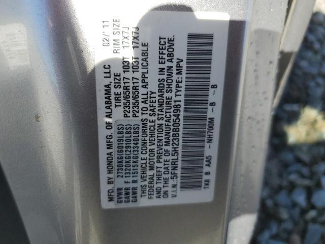 Photo 12 VIN: 5FNRL5H23BB054981 - HONDA ODYSSEY LX 