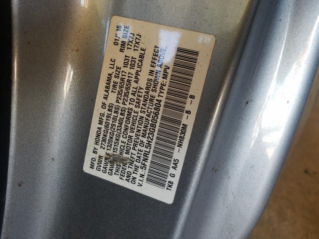 Photo 9 VIN: 5FNRL5H23GB056804 - HONDA ODYSSEY LX 