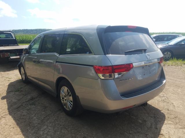 Photo 2 VIN: 5FNRL5H23GB088393 - HONDA ODYSSEY LX 