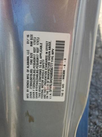 Photo 12 VIN: 5FNRL5H24GB056777 - HONDA ODYSSEY LX 