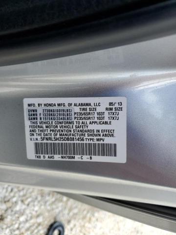 Photo 9 VIN: 5FNRL5H25DB081456 - HONDA ODYSSEY LX 