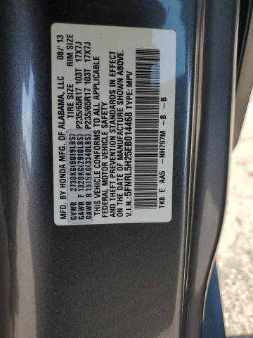 Photo 12 VIN: 5FNRL5H25EB014468 - HONDA ODYSSEY LX 