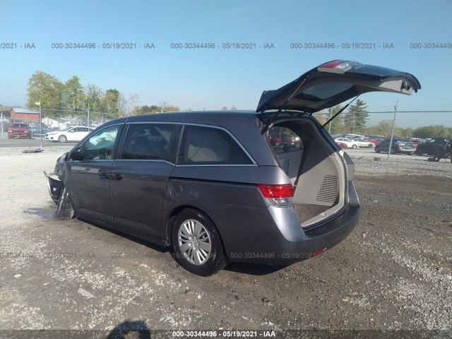 Photo 2 VIN: 5FNRL5H25EB072712 - HONDA ODYSSEY 