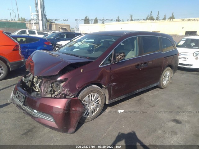 Photo 1 VIN: 5FNRL5H25FB082108 - HONDA ODYSSEY 