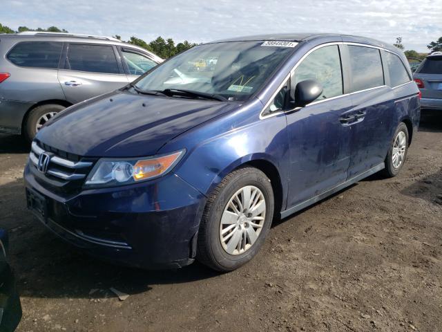 Photo 1 VIN: 5FNRL5H26EB113364 - HONDA ODYSSEY LX 