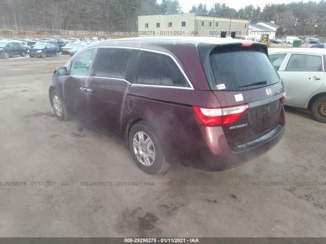 Photo 2 VIN: 5FNRL5H27DB017497 - HONDA ODYSSEY 